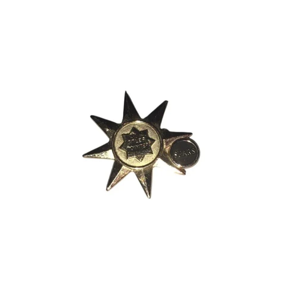 Vintage Gold Tone Sales Pointer Sears Employee Pin - sears - pin - A+ Stuff
