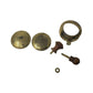 Vintage Gold Toned Footed Incense Burner - A+ Stuff