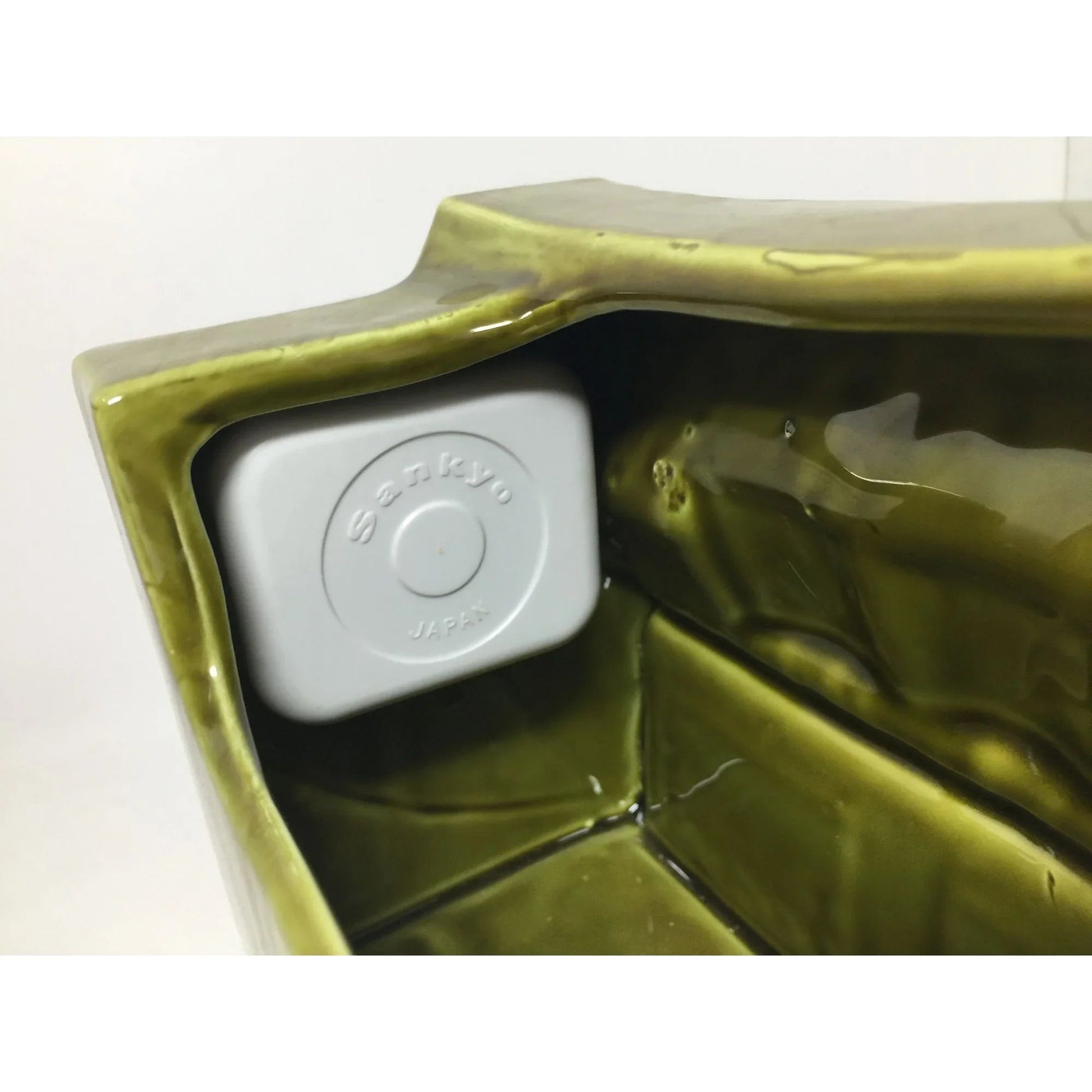 Vintage Green Relpo Ceramic Piano Planter Music Box - A+ Stuff - Collectibles - A+ Stuff