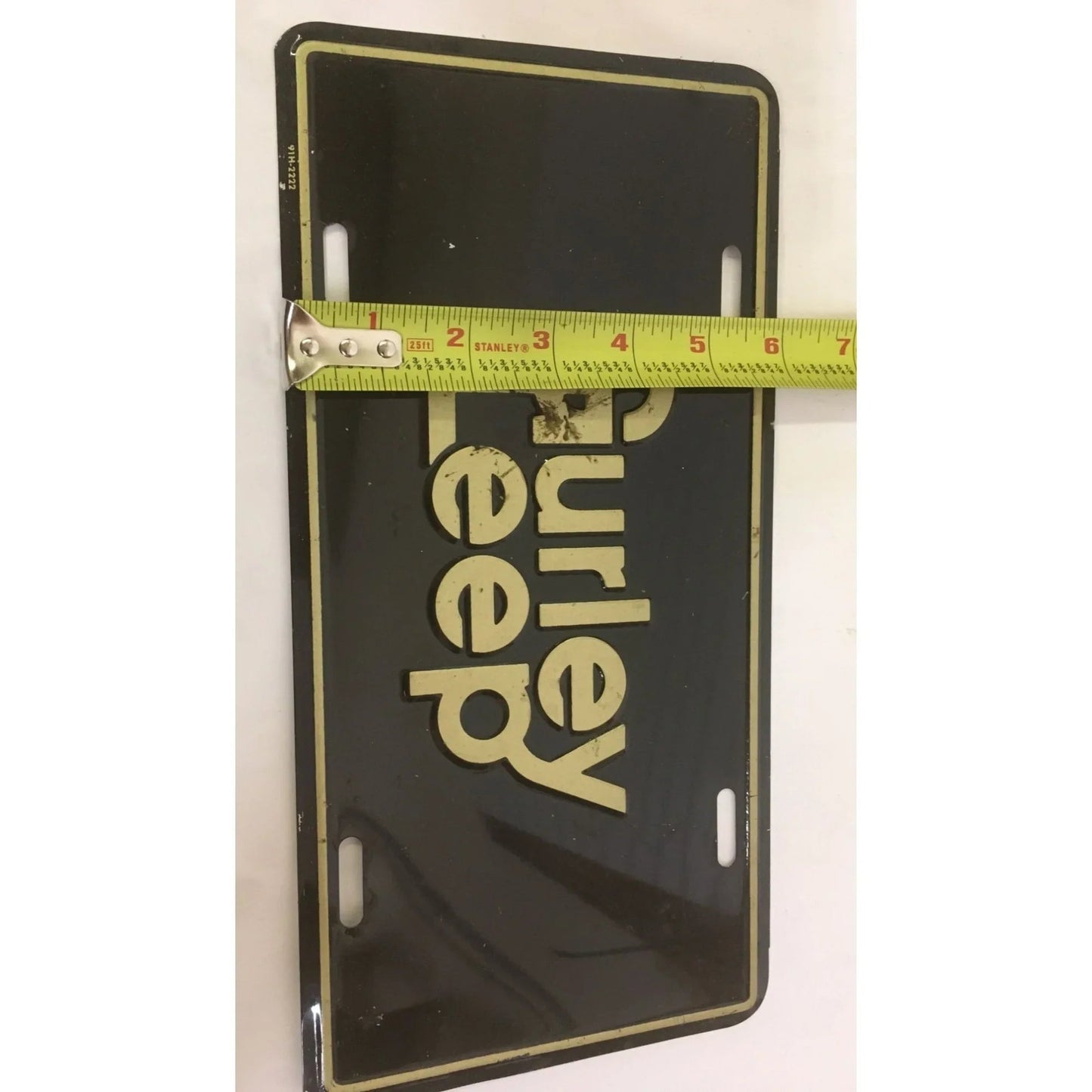 Vintage Gurley Leep License Plate - A+ Stuff - Auto Part - A+ Stuff