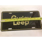 Vintage Gurley Leep License Plate - A+ Stuff - Auto Part - A+ Stuff