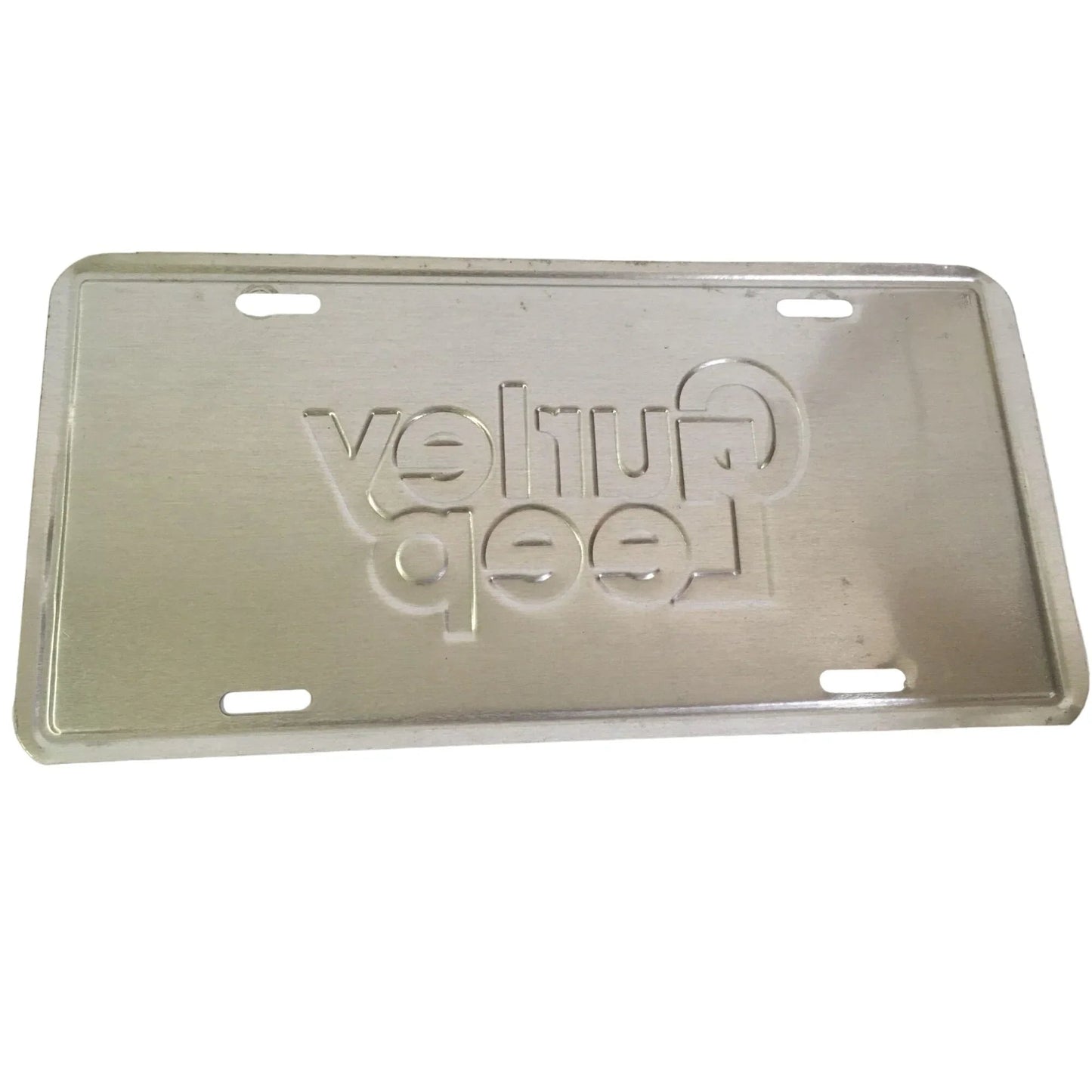 Vintage Gurley Leep License Plate - A+ Stuff - Auto Part - A+ Stuff