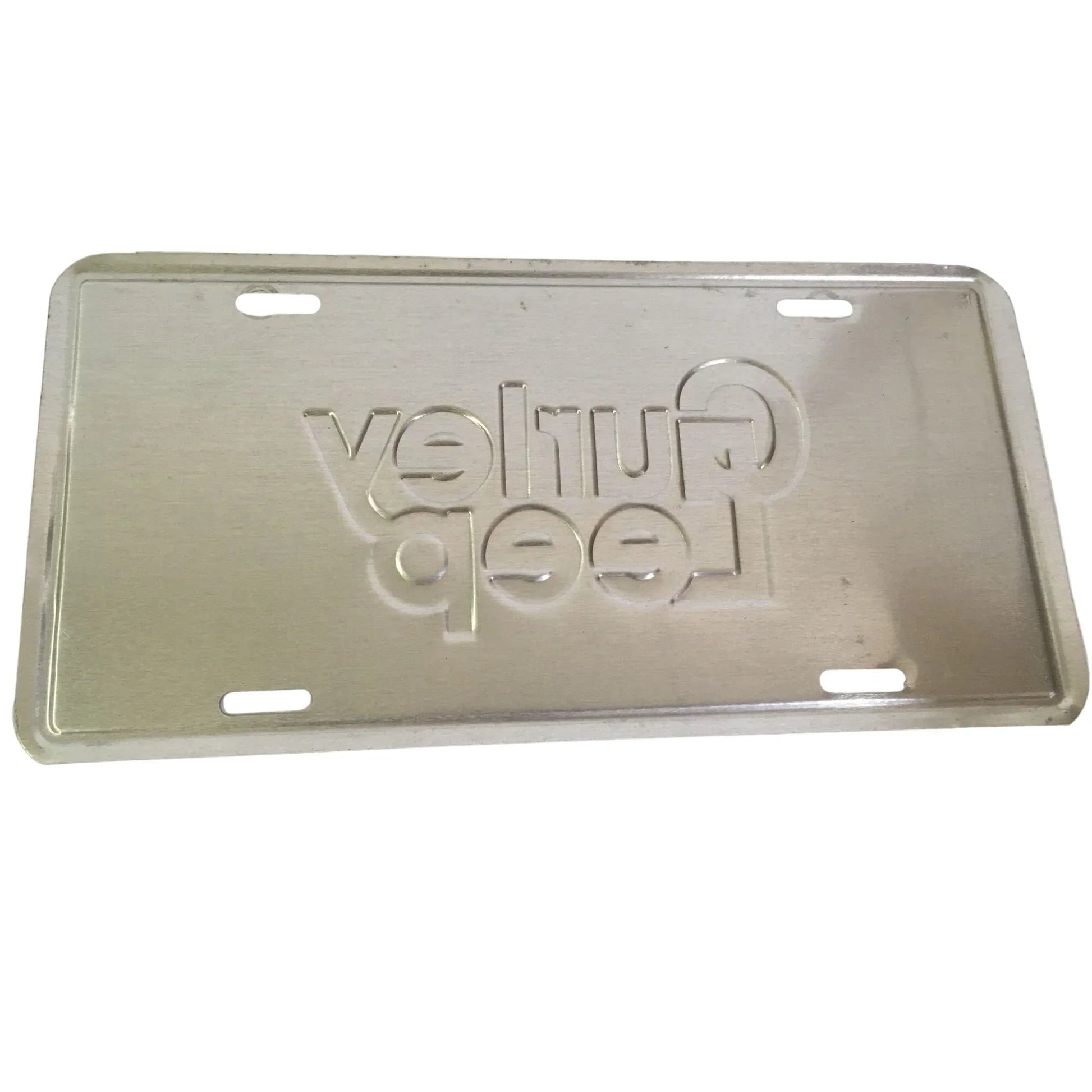 Vintage Gurley Leep License Plate - A+ Stuff - Auto Part - A+ Stuff