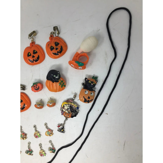 Vintage Halloween Bundle of Jewelry and Pendants - A+ Stuff - Jewelry Set - A+ Stuff