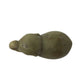 Vintage Hand Carved Miniature Elephant with its Trunk Up Figurine - A+ Stuff