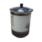 Vintage Hand Painted Blue & White Porcelain Jar/Canister with lid - A+ Stuff - Collectibles - A+ Stuff