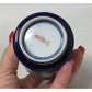Vintage Hand Painted Blue & White Porcelain Jar/Canister with lid - A+ Stuff - Collectibles - A+ Stuff