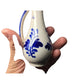 Vintage Hand Painted Delfts Blue Bud Vase with Handle - A+ Stuff - Vase or Holder - A+ Stuff