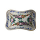Vintage Hand Painted French Porcelain/Ceramic Dish with Flowers on it - A+ Stuff - Plates - A+ Stuff