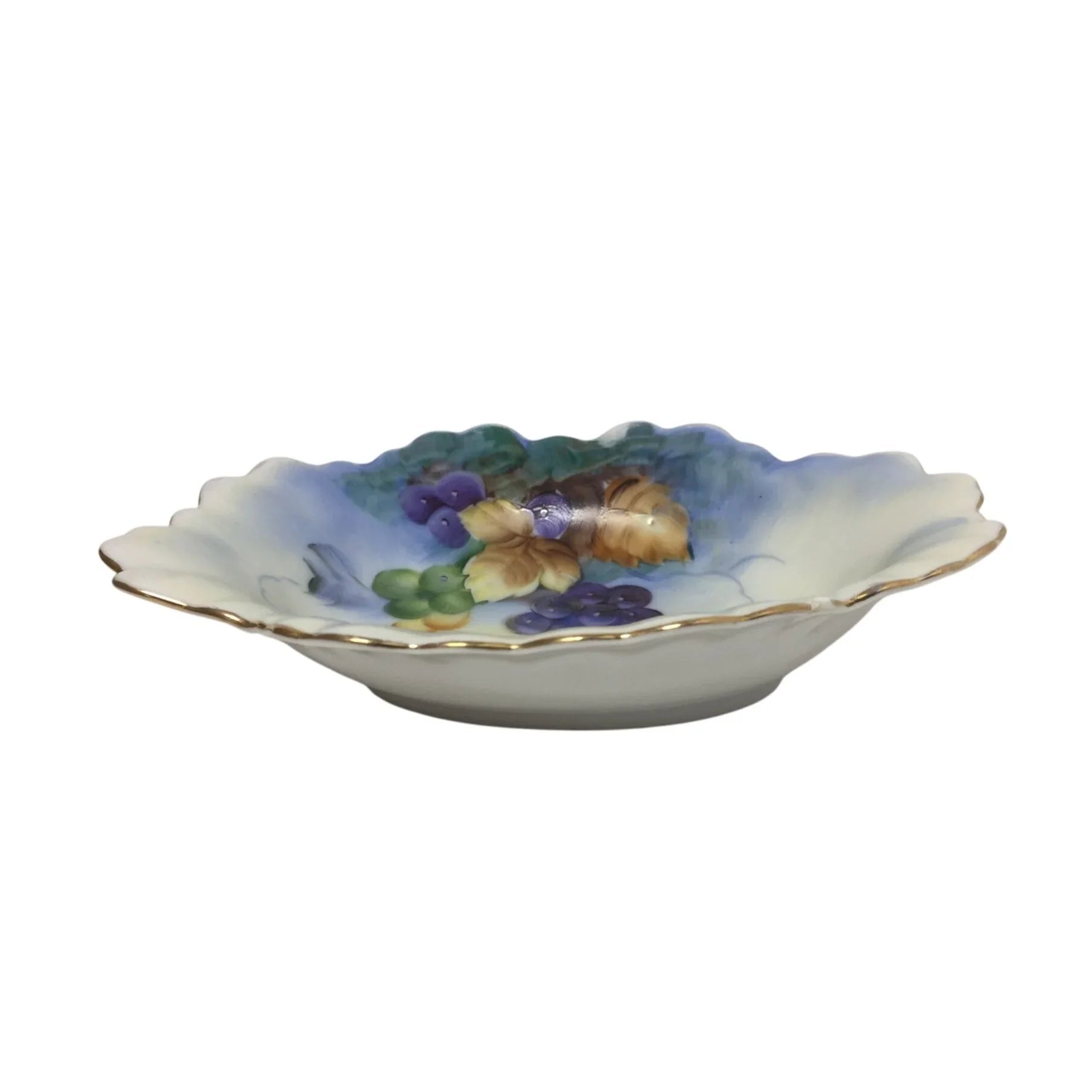 Vintage Hand Painted Lefton China Trinket or Candy Bowl - Lefton China - Bowls - A+ Stuff
