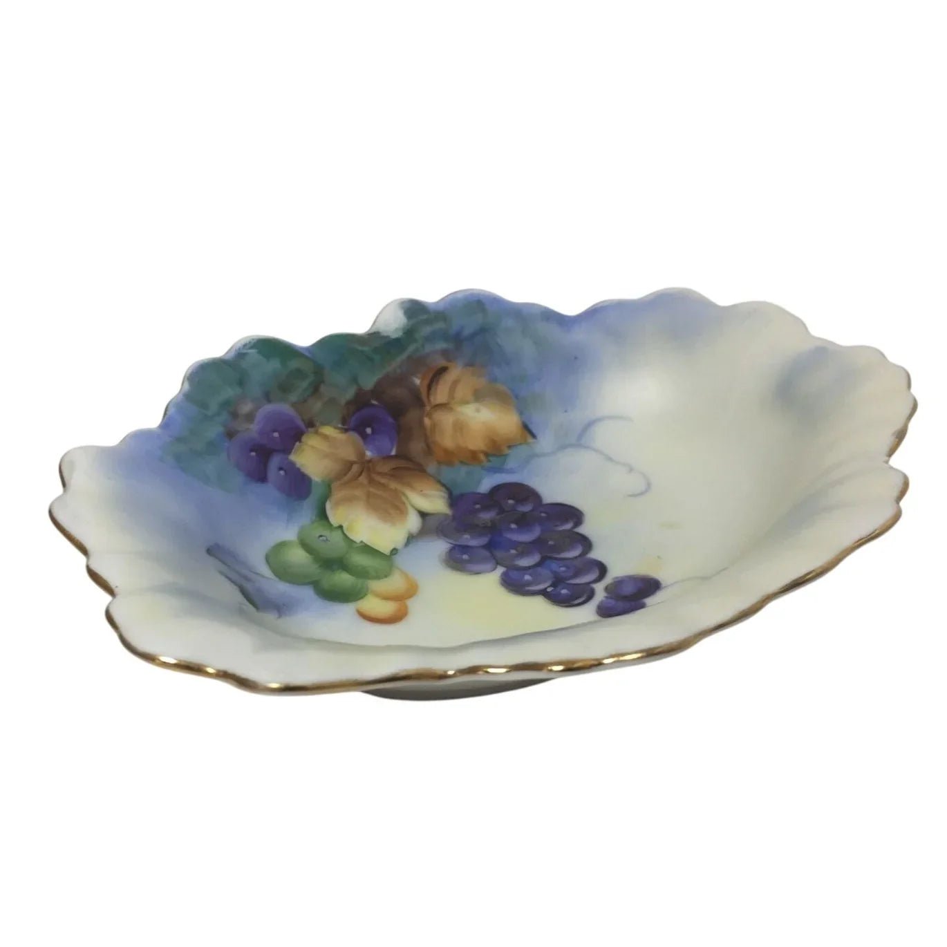 Vintage Hand Painted Lefton China Trinket or Candy Bowl - Lefton China - Bowls - A+ Stuff