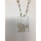 Vintage Handmade Carved White Aztec Tribal Necklace - A+ Stuff - Necklace - A+ Stuff