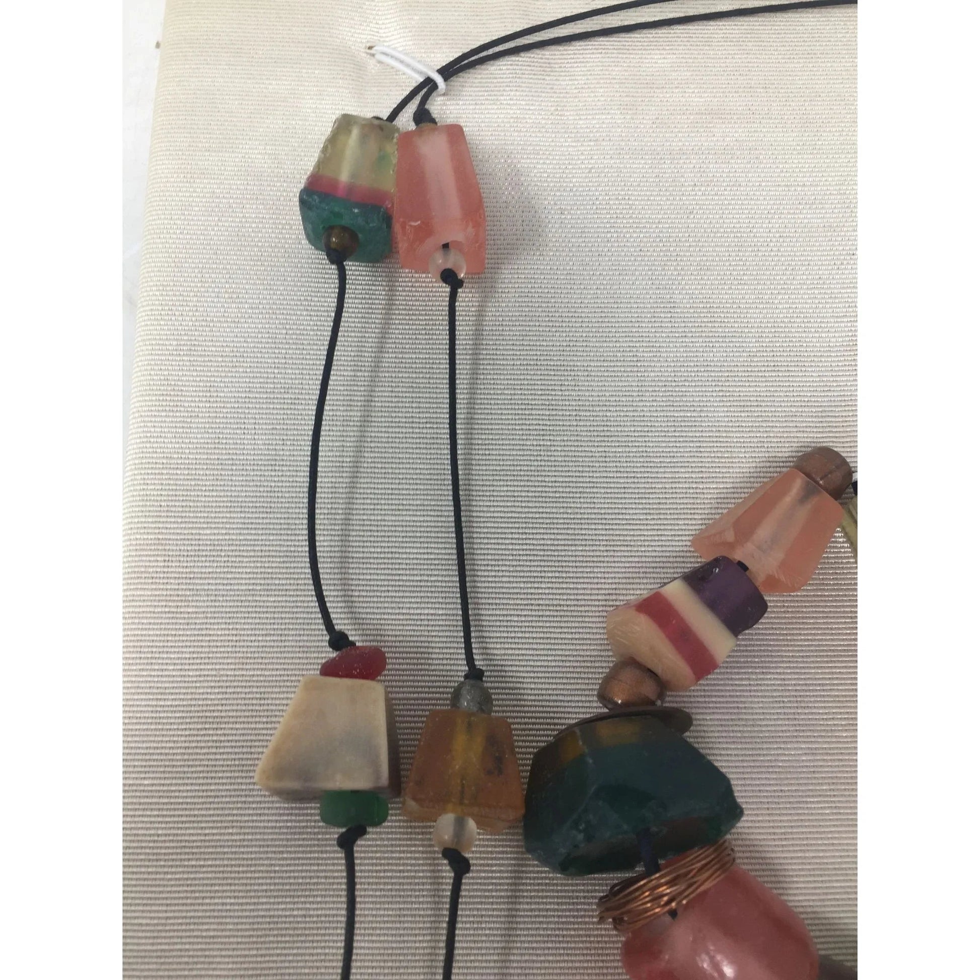 Vintage Handmade Native American Multi - Stone beaded Necklace and Bracelets - A+ Stuff - Necklaces - A+ Stuff