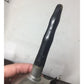 Vintage Handmade Pewter Sauce Server with Black Handle - A+ Stuff - primitive kitchen tools - A+ Stuff
