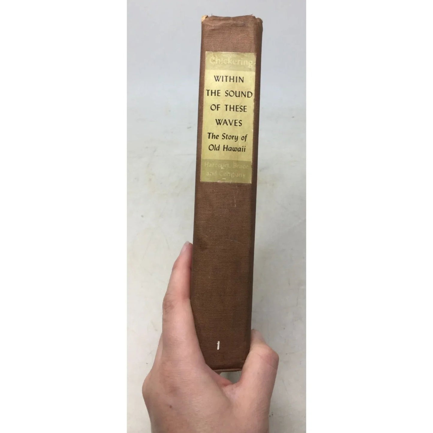 Vintage Hardcover Book "Within the Sound of These Waves" - unbranded - Vintage Books - A+ Stuff