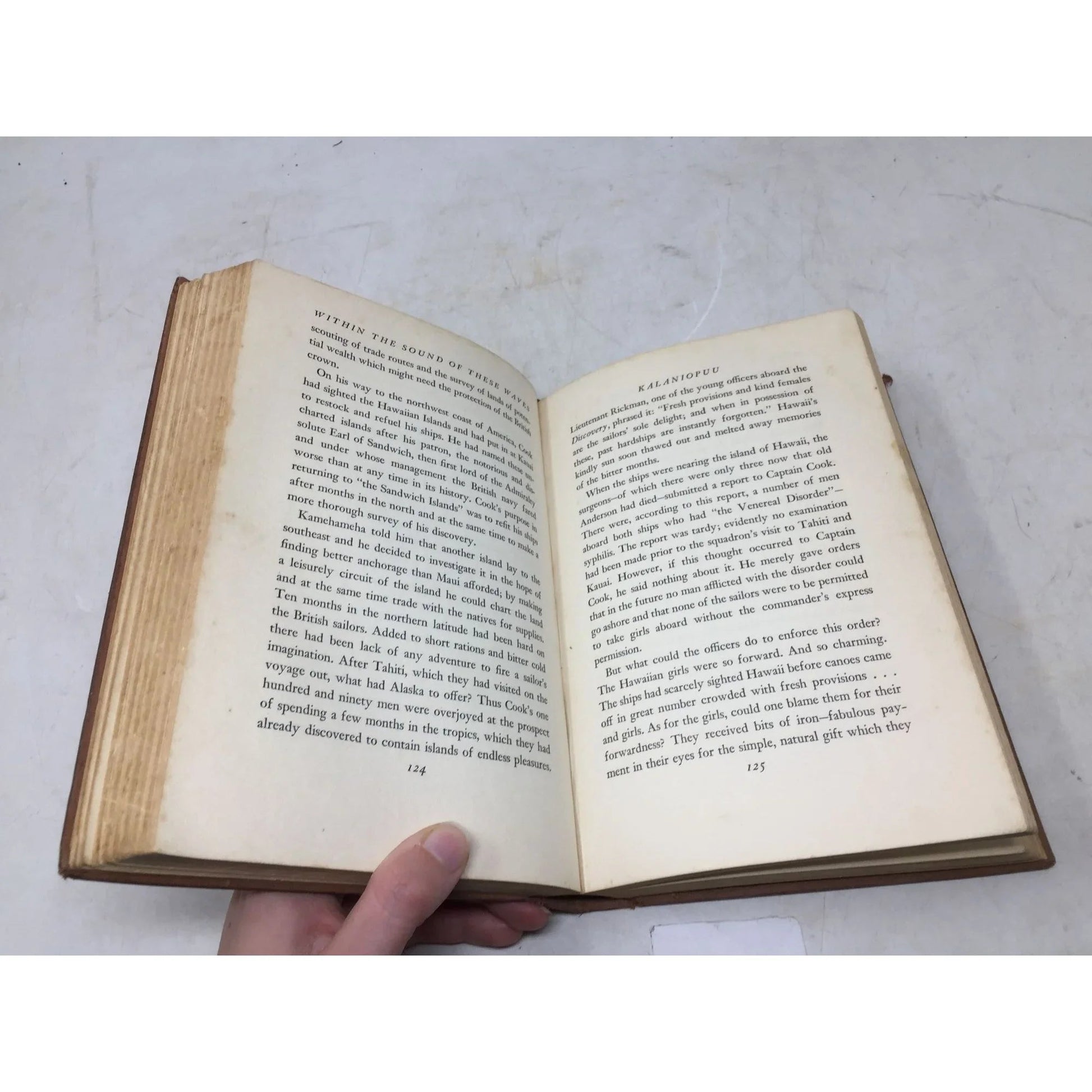 Vintage Hardcover Book "Within the Sound of These Waves" - unbranded - Vintage Books - A+ Stuff