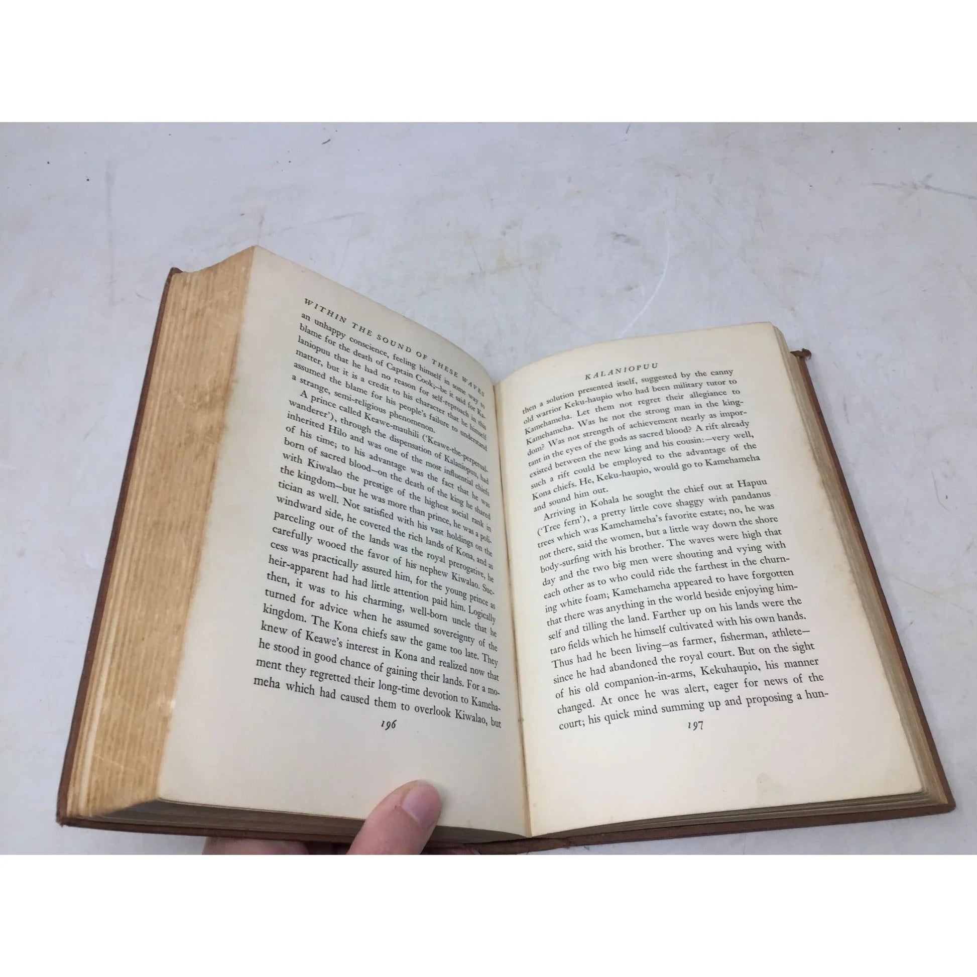 Vintage Hardcover Book "Within the Sound of These Waves" - unbranded - Vintage Books - A+ Stuff