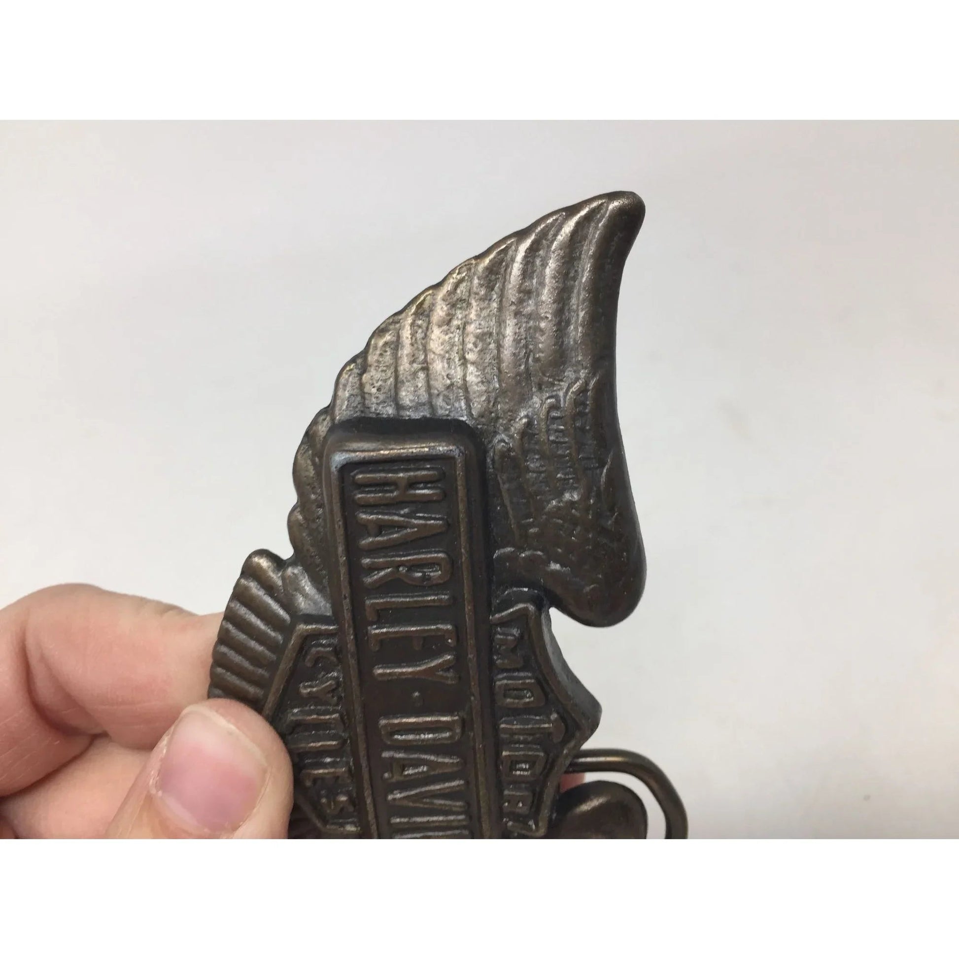 Vintage Harley Davidson Motor Cycles Harley Davidson Wings Metal Belt Buckle - A+ Stuff