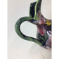 Vintage Italian Mini Purple Pitcher/Bud Vase with Flowers on it and Handle - A+ Stuff - Vase or Holder - A+ Stuff