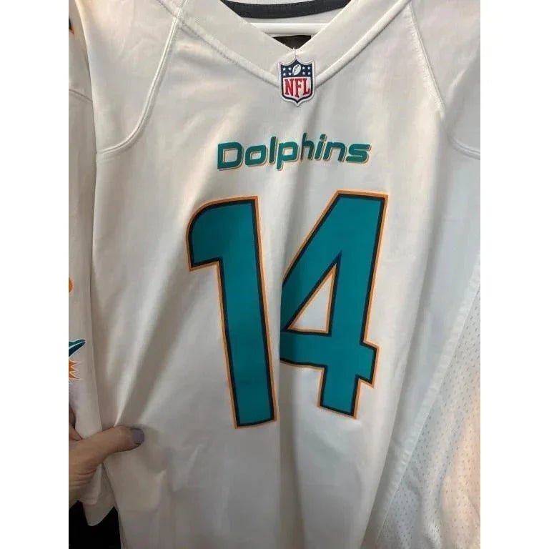 Vintage Jarvis Landry Miami Dolphins Blue and White Jersey 14 - A+ Stuff - Shirts & Tops - A+ Stuff