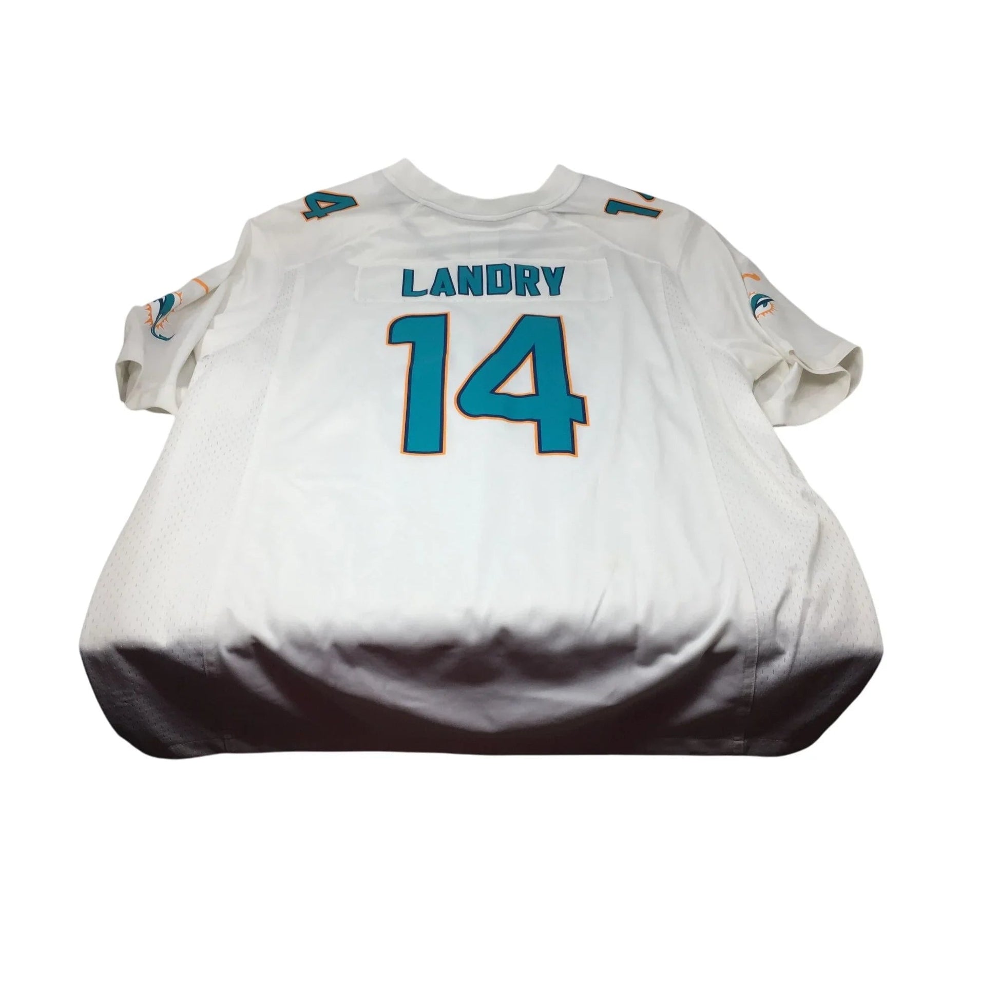 Vintage Jarvis Landry Miami Dolphins Blue and White Jersey 14 - A+ Stuff - Shirts & Tops - A+ Stuff