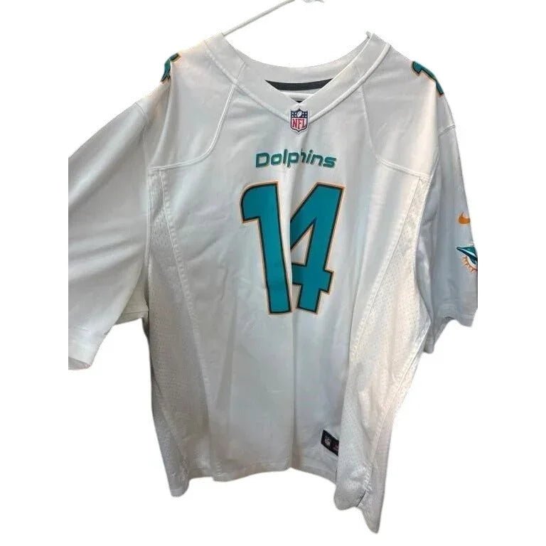 Vintage Jarvis Landry Miami Dolphins Blue and White Jersey 14 - A+ Stuff - Shirts & Tops - A+ Stuff