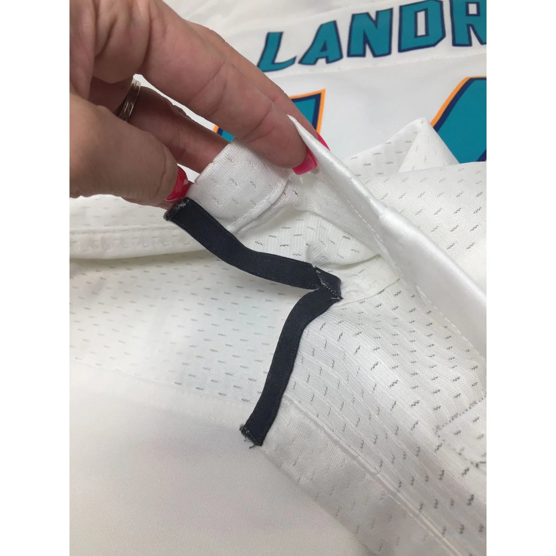 Vintage Jarvis Landry Miami Dolphins Blue and White Jersey 14 - A+ Stuff - Shirts & Tops - A+ Stuff
