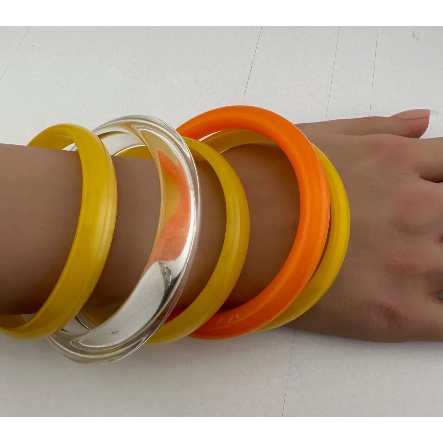 Vintage Jewelry Set of 7 Women's Bracelets/Bangle Bracelets - A+ Stuff - Bracelet - A+ Stuff