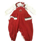 Vintage Kitten Romper - Dots, Flowers, Hearts, Ruffle Infant 12 mos. 1980s style - Unbranded - Baby & Toddler Outfits - A+ Stuff