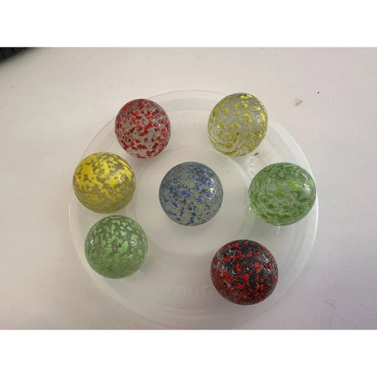 Vintage Large Glass Shooter Marbles - 7 - A+ Stuff - Collectibles - A+ Stuff