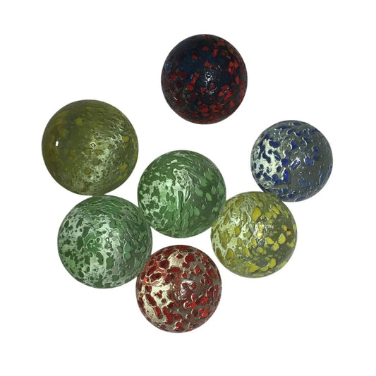 Vintage Large Glass Shooter Marbles - 7 - A+ Stuff - Collectibles - A+ Stuff
