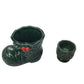 Vintage Lefton 1970s Christmas Holiday Candle Holders - A+ Stuff