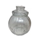 Vintage Libbey Clear Glass Halloween Jack - O - Lantern Pumpkin Jar - libbey - Halloween decor - A+ Stuff