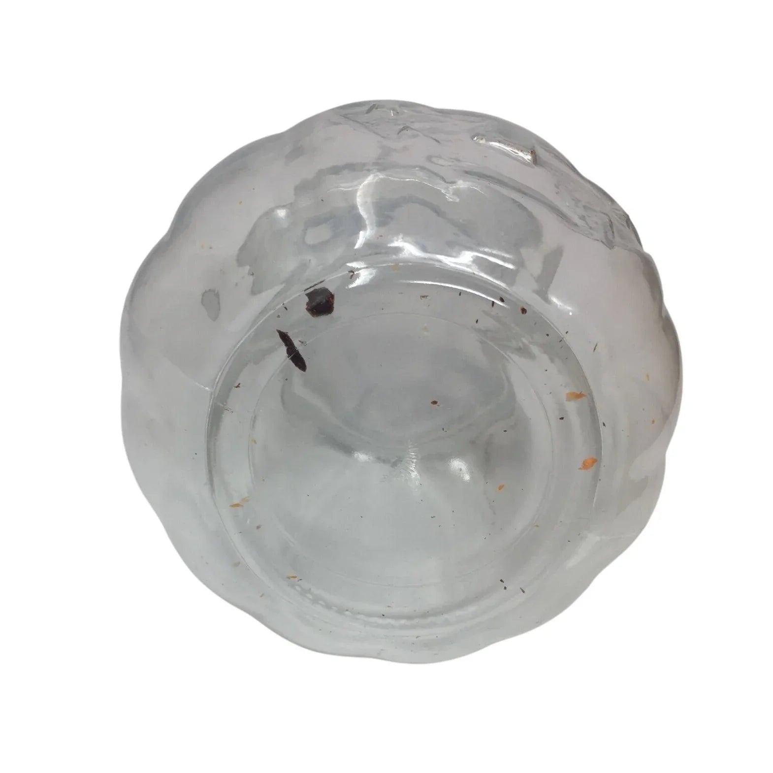 Vintage Libbey Clear Glass Halloween Jack - O - Lantern Pumpkin Jar - libbey - Halloween decor - A+ Stuff