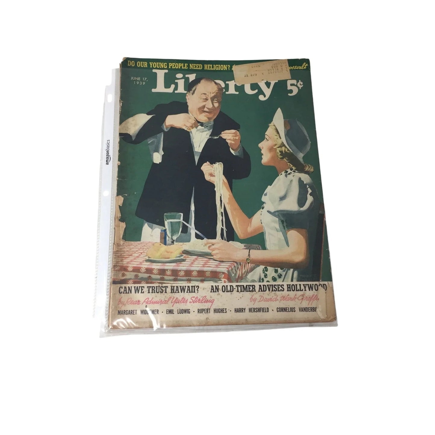 Vintage Liberty Magazine (June 17, 1939) - A+ Stuff - Magazines - A+ Stuff