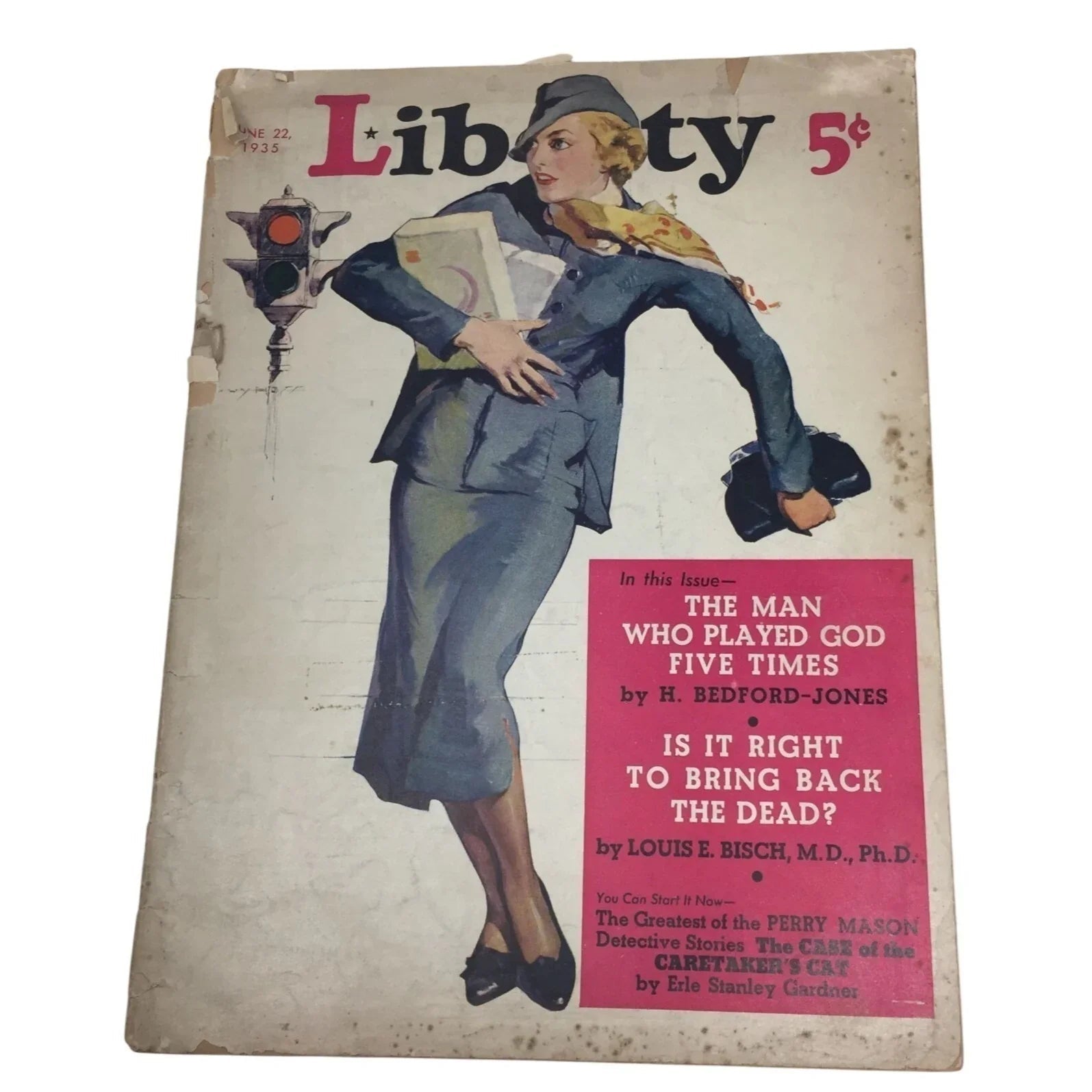 Vintage Liberty Magazine June 22, 1935 - A+ Stuff - Magazines - A+ Stuff