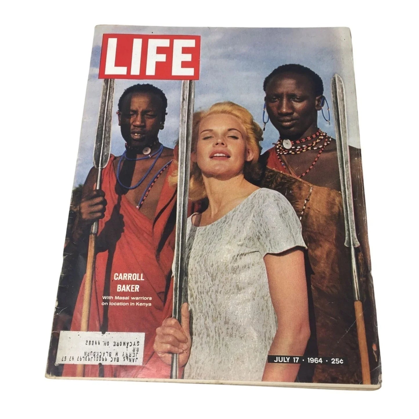 Vintage LIFE Magazine (July 17, 1964) - Carroll Baker - A+ Stuff - Magazines - A+ Stuff