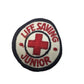 Vintage LIFE SAVING JUNIOR Red Cross Circle Patch - A+ Stuff - Collectibles - A+ Stuff