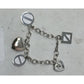 Vintage Liz Claiborne ''Picture This'' Link Dangling Photo Charm Bracelet - Liz Claiborne - Bracelet - A+ Stuff