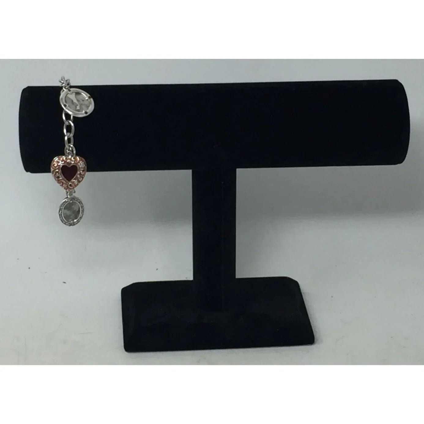 Vintage Liz Claiborne ''Picture This'' Link Dangling Photo Charm Bracelet - Liz Claiborne - Bracelet - A+ Stuff