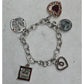 Vintage Liz Claiborne ''Picture This'' Link Dangling Photo Charm Bracelet - Liz Claiborne - Bracelet - A+ Stuff