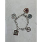 Vintage Liz Claiborne ''Picture This'' Link Dangling Photo Charm Bracelet - Liz Claiborne - Bracelet - A+ Stuff