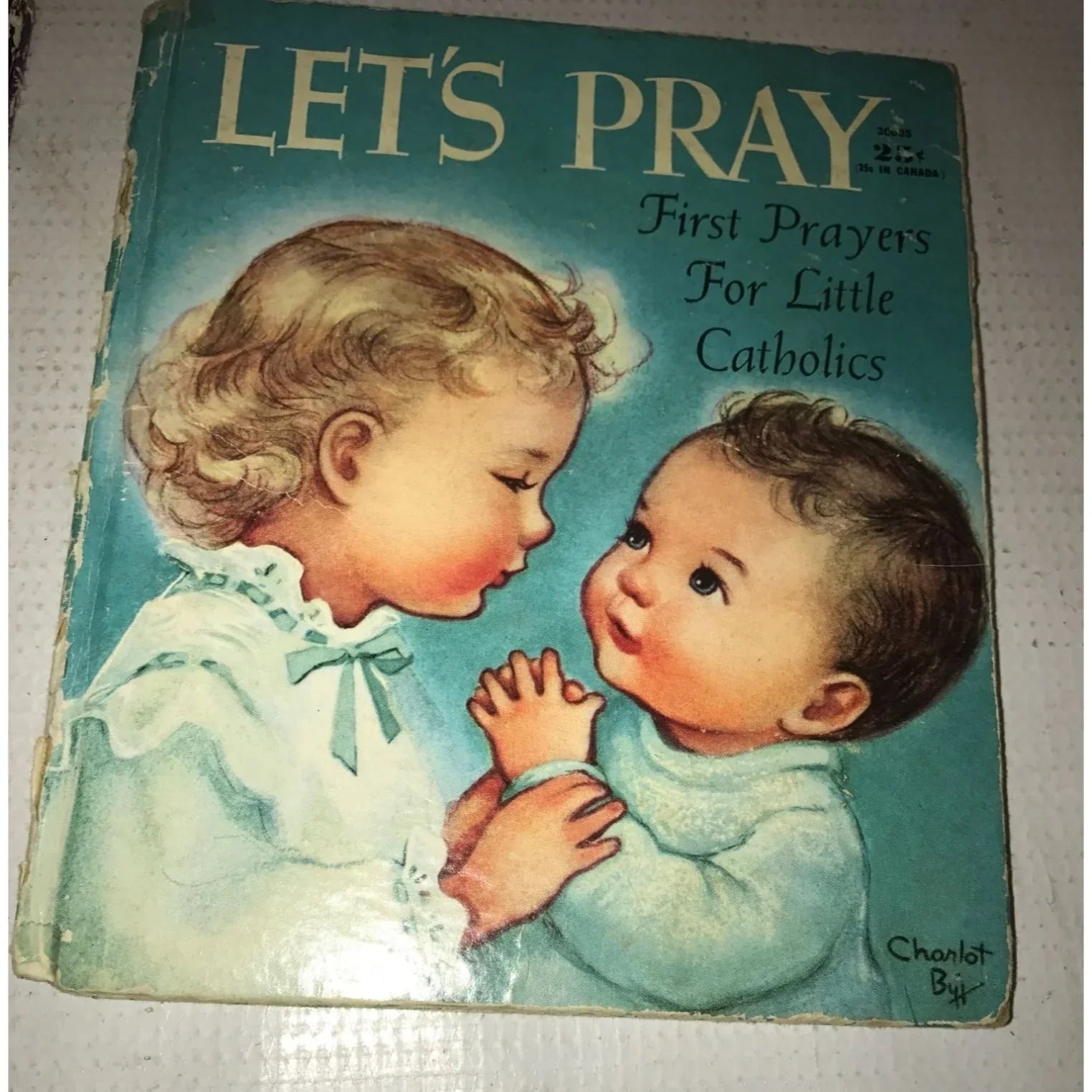 Vintage Lot of 6 Childrens Books - Lets Pray, The Puppy Twins, And More! - A+ Stuff - Books - A+ Stuff