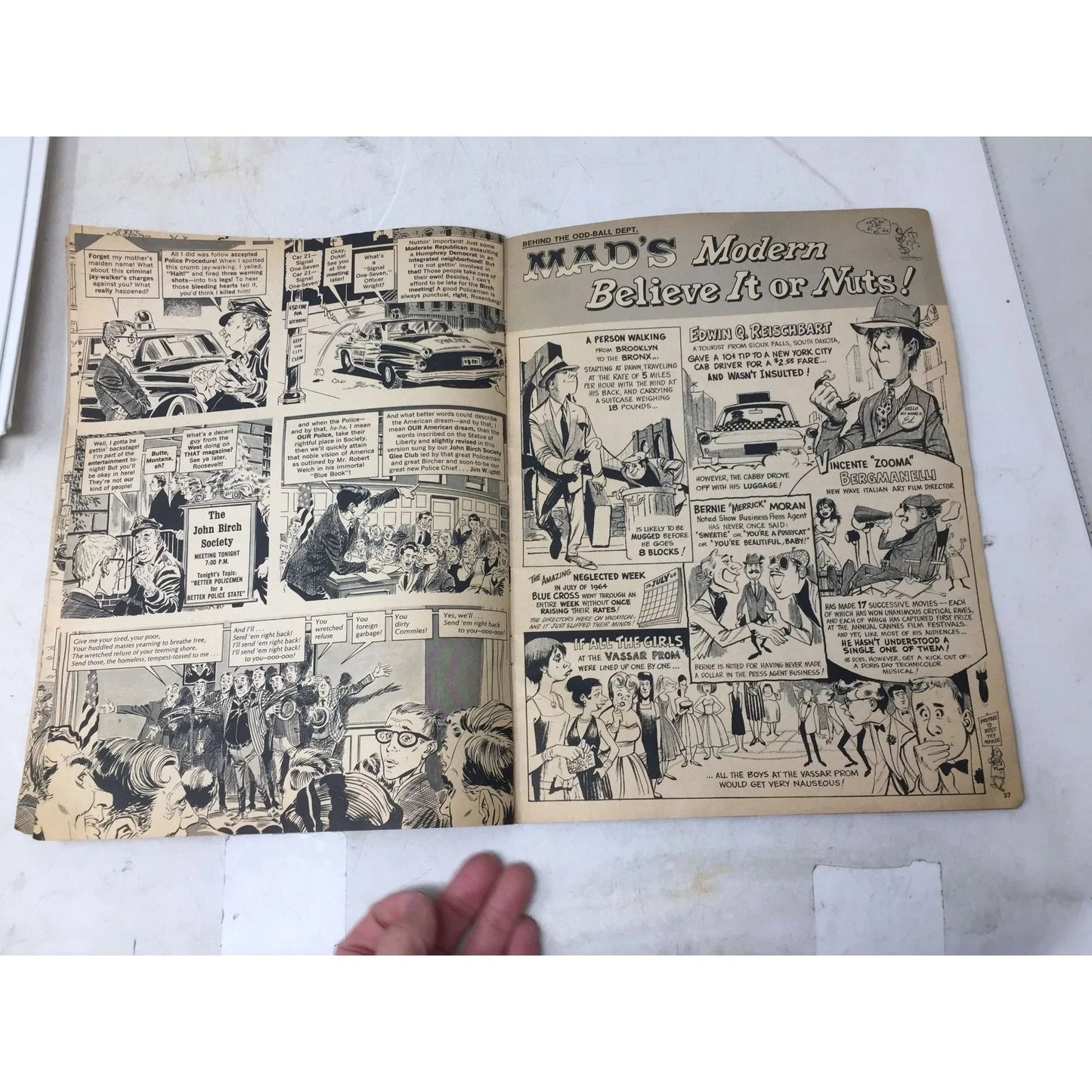 Vintage MAD Magazine Issue No. 97 from September 1965 - A+ Stuff - Magazine - A+ Stuff