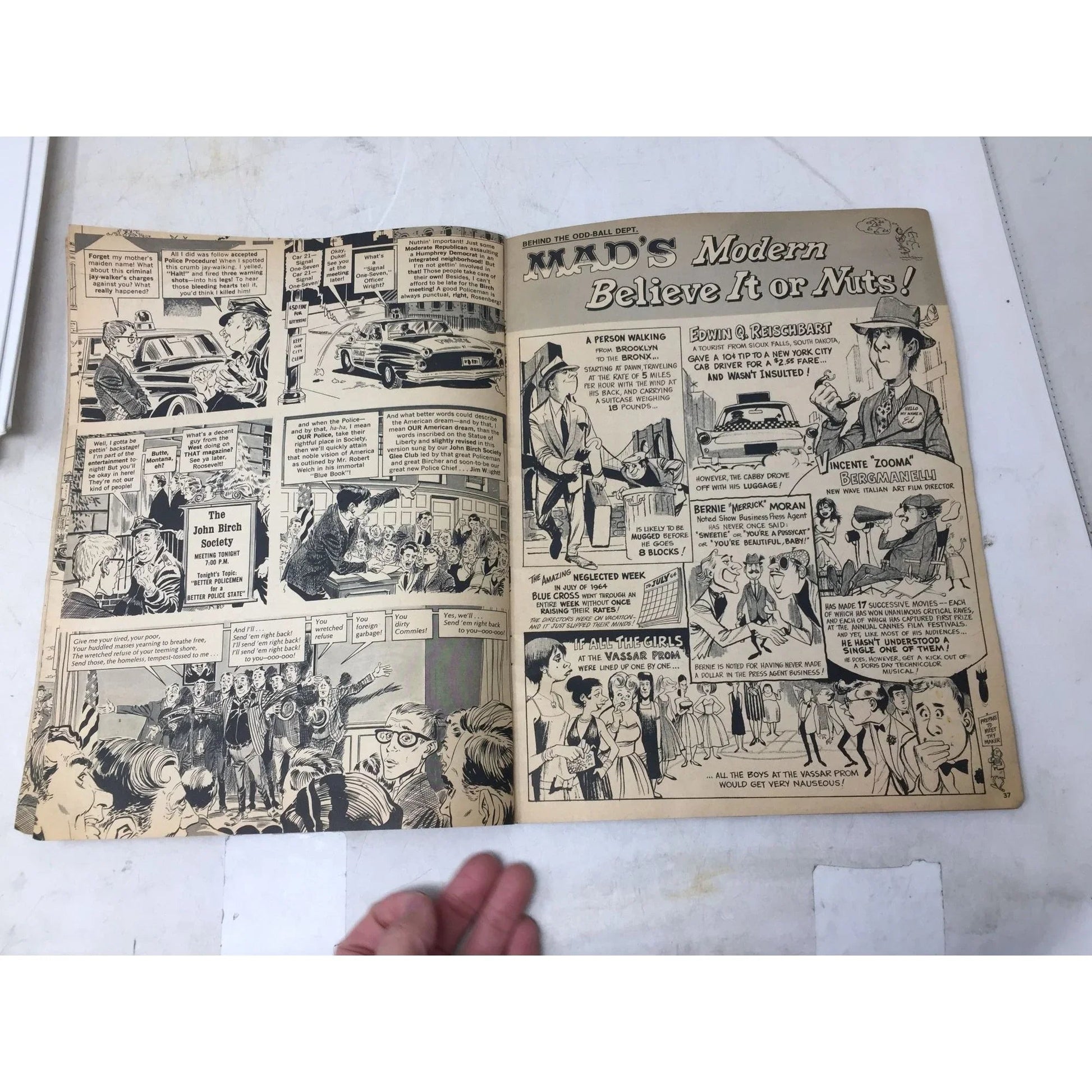 Vintage MAD Magazine Issue No. 97 from September 1965 - A+ Stuff - Magazine - A+ Stuff