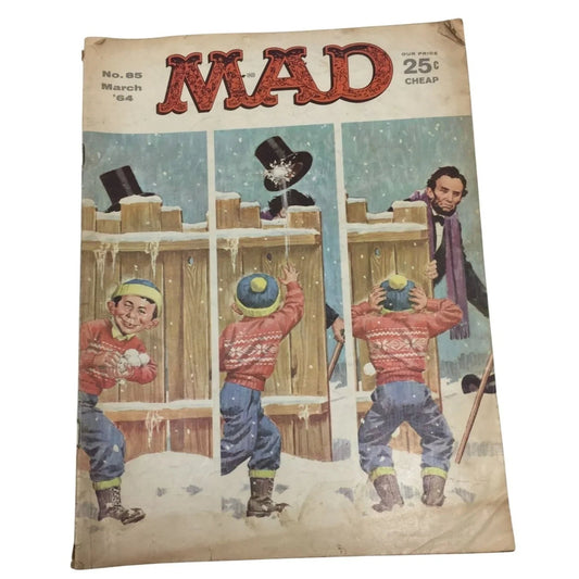 Vintage March 1964 MAD Magazine No. 85 - A+ Stuff - Magazines - A+ Stuff