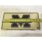 Vintage Michigan Wolverines License Plate - A+ Stuff - Auto Part - A+ Stuff