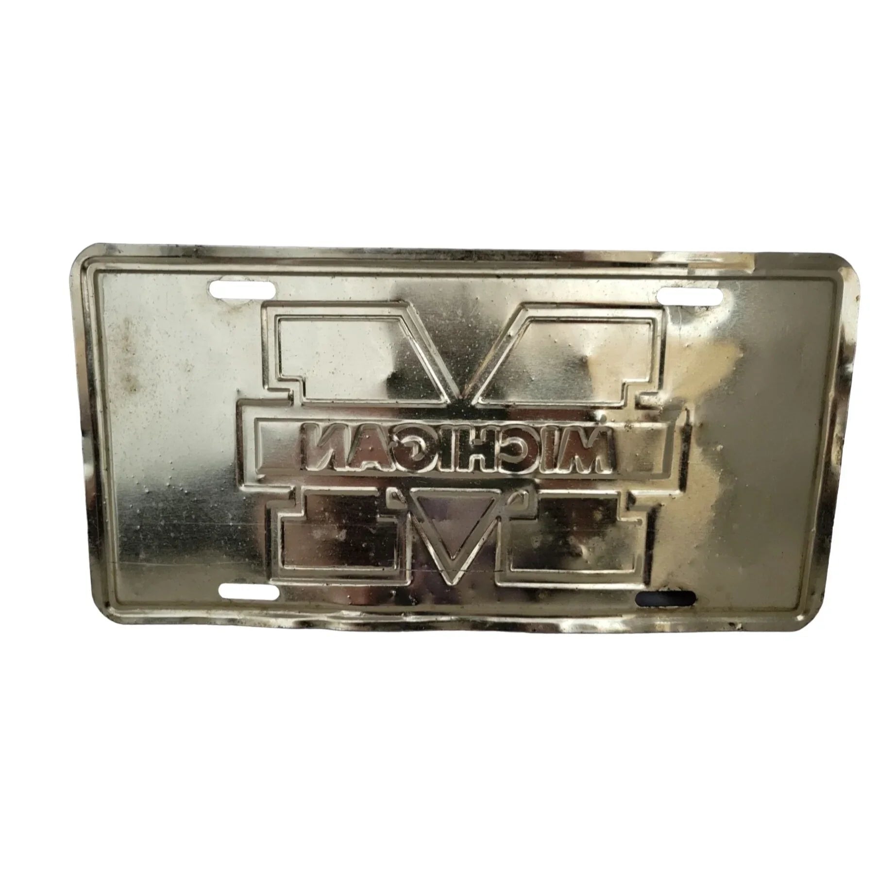 Vintage Michigan Wolverines License Plate - A+ Stuff - Auto Part - A+ Stuff