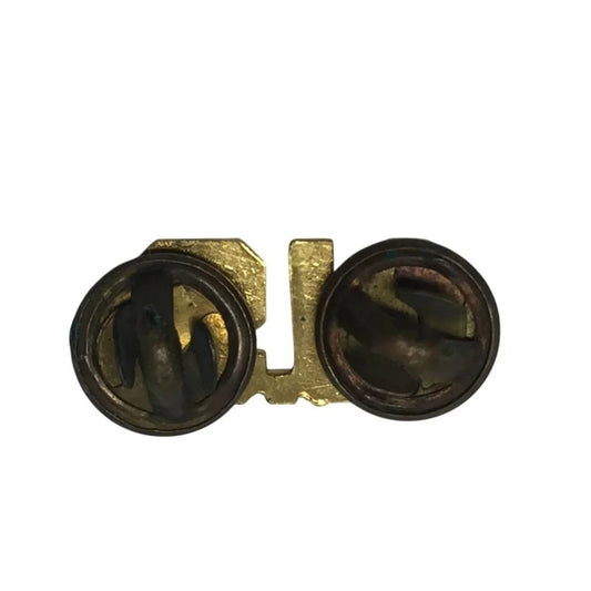Vintage Military Army U.S. Officer Collar Insignia Gold Tone Pin - A+ Stuff - pin - A+ Stuff
