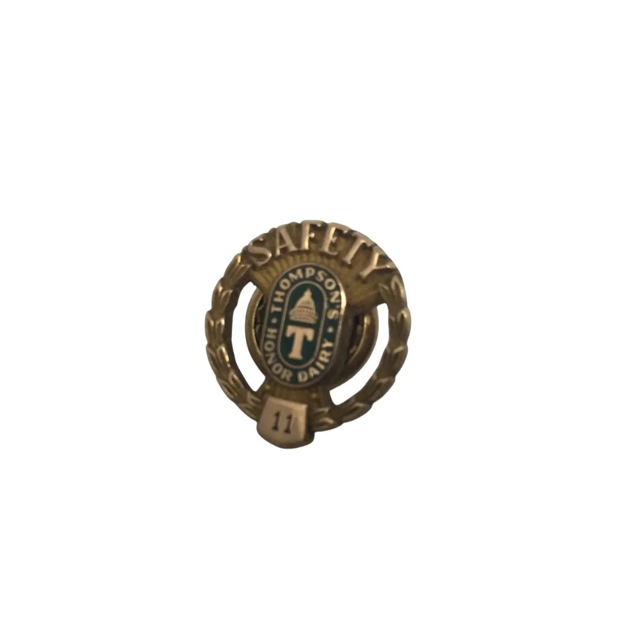 Vintage Military US Army Eagle Service Pins and 1 Thompson's Honor dairy Pin - A+ Stuff - pin - A+ Stuff